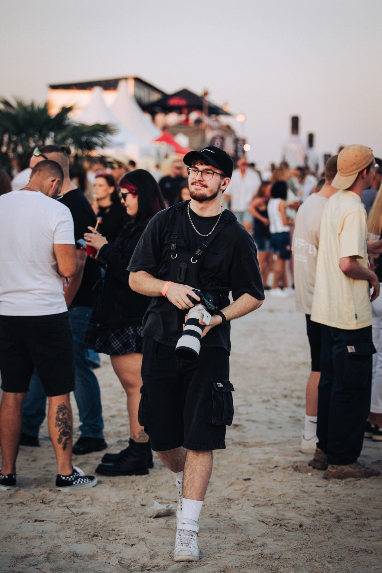 Titus Tannhäuser mit Kamera am Lippe Open Air